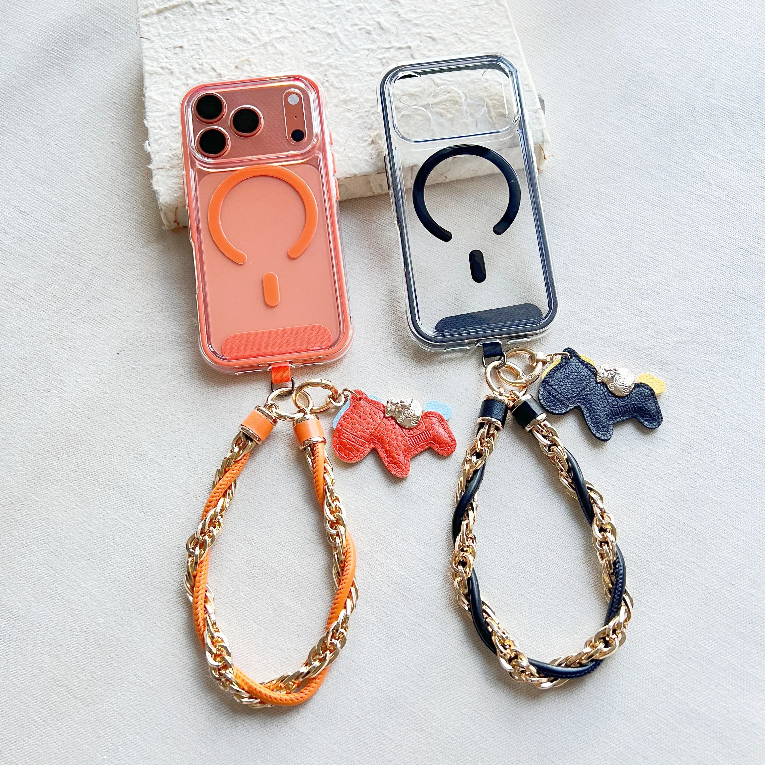 Fashion Pendant Phone Case, Suitable For iPhone 17 Pro Max Pendant 16, 14, 15 Plus Hand Strap 12, 11, 13 Pro Protection Cover