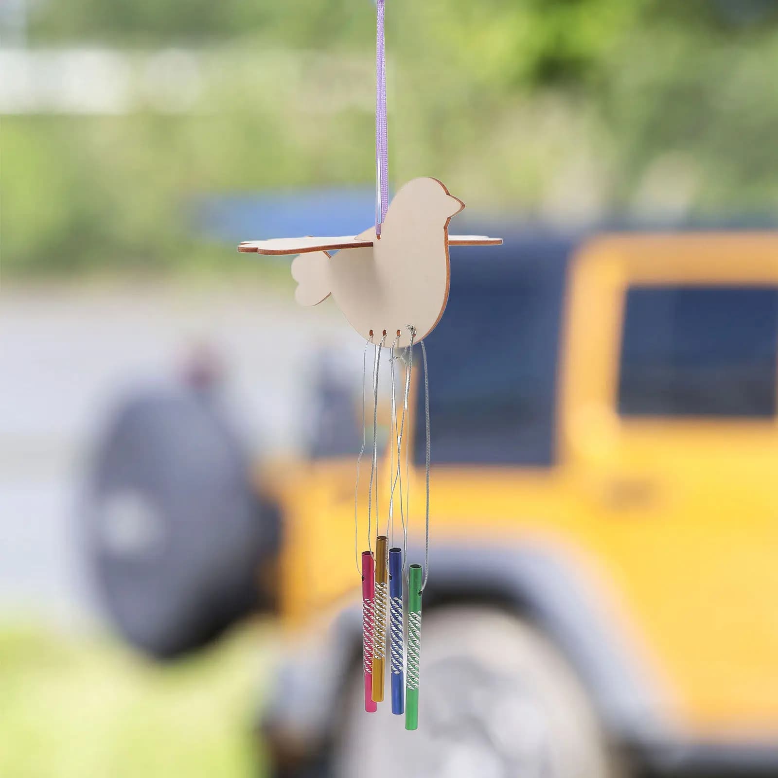 1Set DIY Wind Chime Craft Kit Indoor Outdoor Handcraft for Garden Balcony Porch Decorative Hanging Wind Chimes