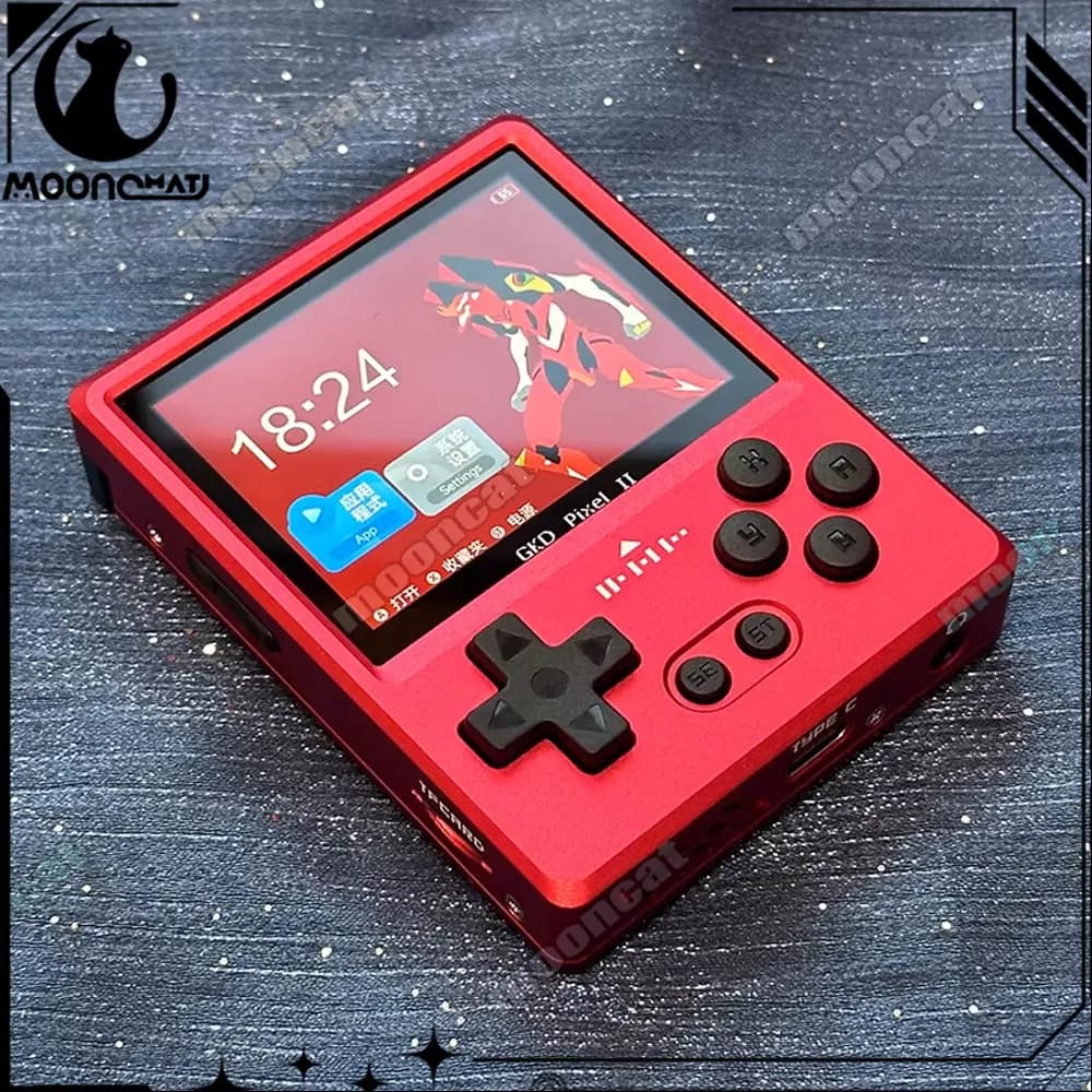 Console di Gioco Portatile Gkd Pixel2 256GB, Console Retro per Giochi di Strada, Mini Console PSP in Metallo, Regalo di Compleanno per Bambini