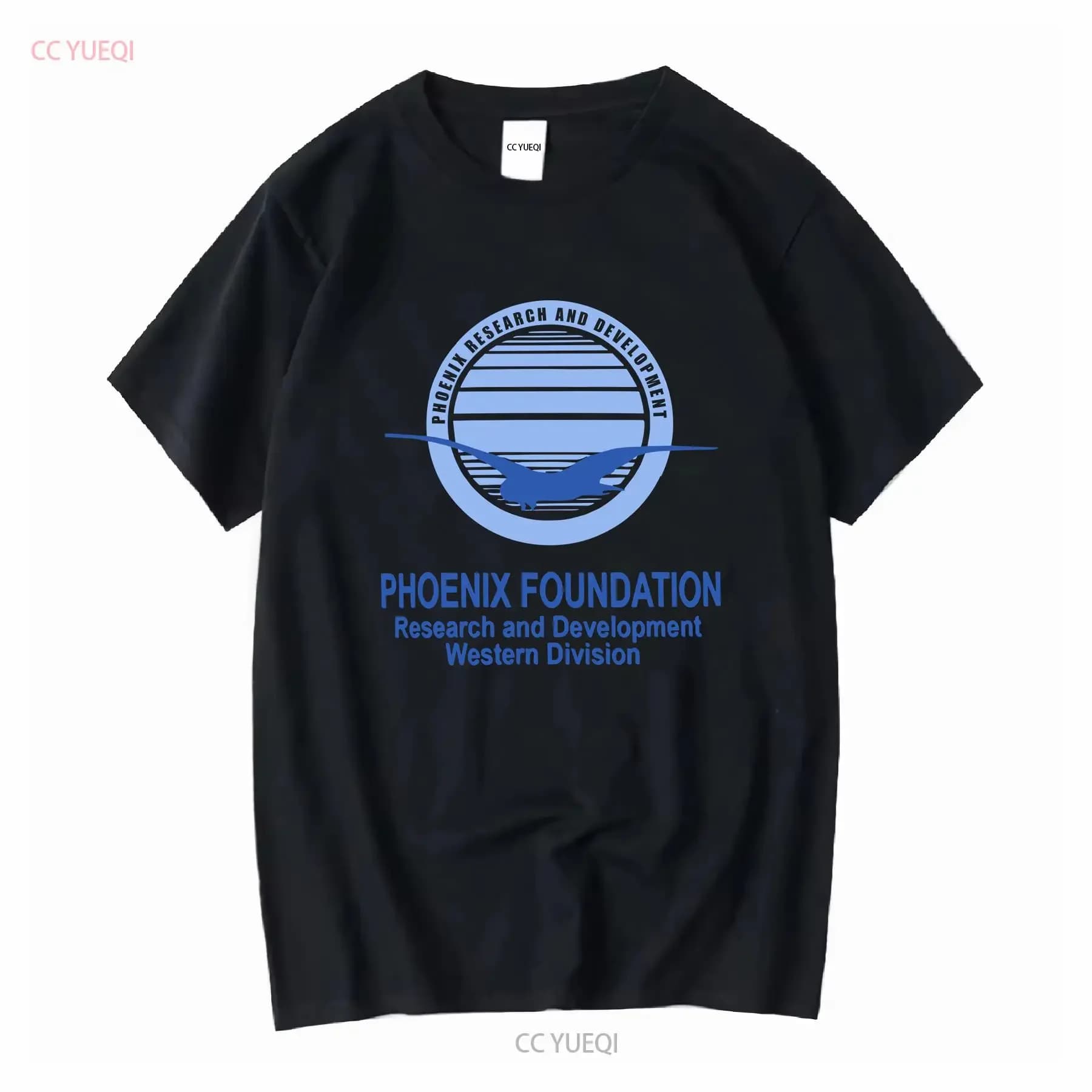 Phoenix Foundation T Shirt 1494 Research Macgyver Cool vintage Washed graphic Casual Versatile Breathable Stretched