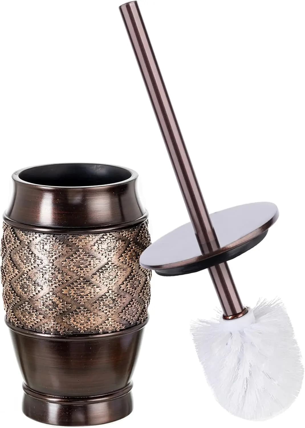 Set Spazzola per WC Dublin Brown - Spazzola e Supporto per Pulizia del WC - Decorativo