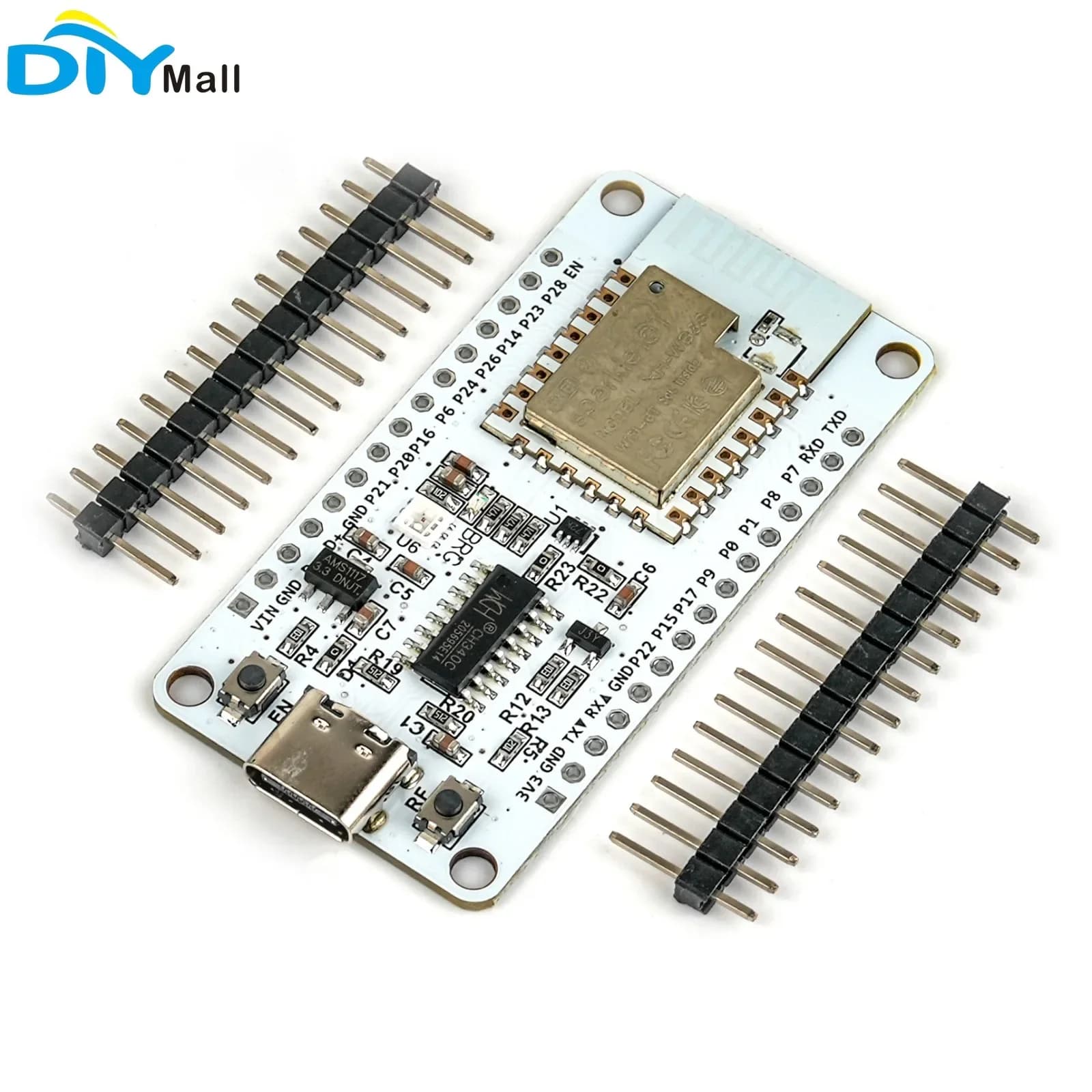 Modulo WiFi Bluetooth XH-WB3S Scheda di Sviluppo con Chip BK7238 Compatibile con Arduino