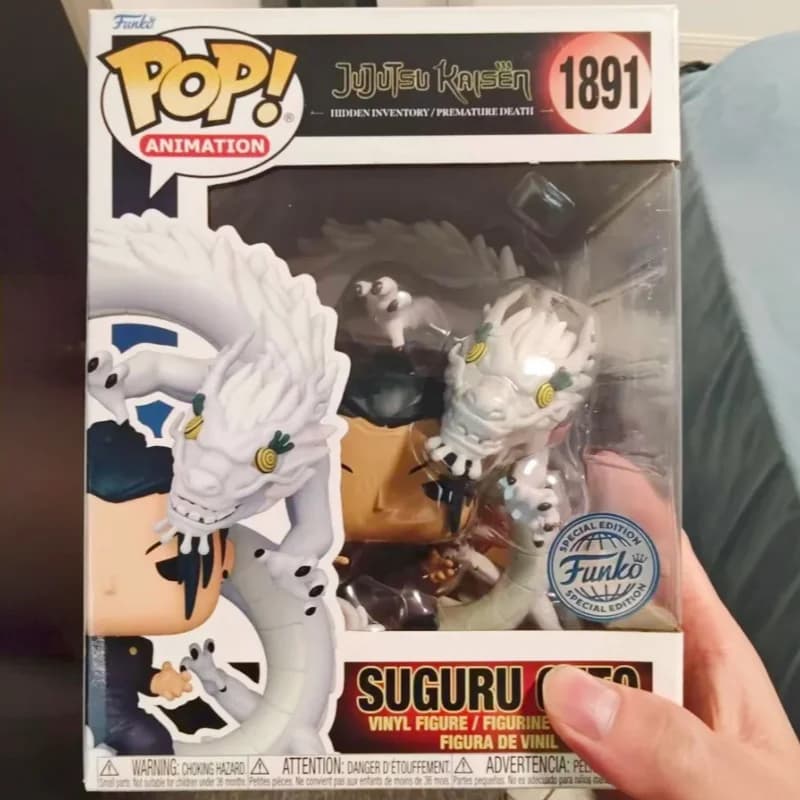 Funko Pop! Animation Original Jujutsu Kaisen Suguru Geto #1891 Vinyl Figure Anime Collectible Desktop Ornament Toy Gift in Stock