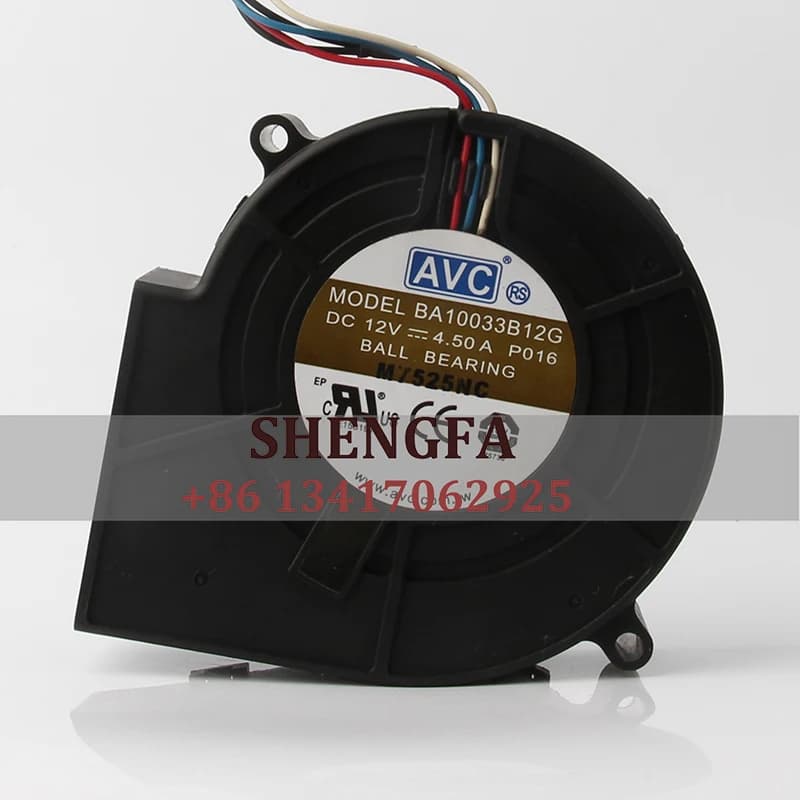 BA10033B12G Case ventola di raffreddamento Turbo Drum Machine purificatore d'aria flusso assiale centrifugo per AVC DC12V 4.5A 97x94x33mm 9CM 9733