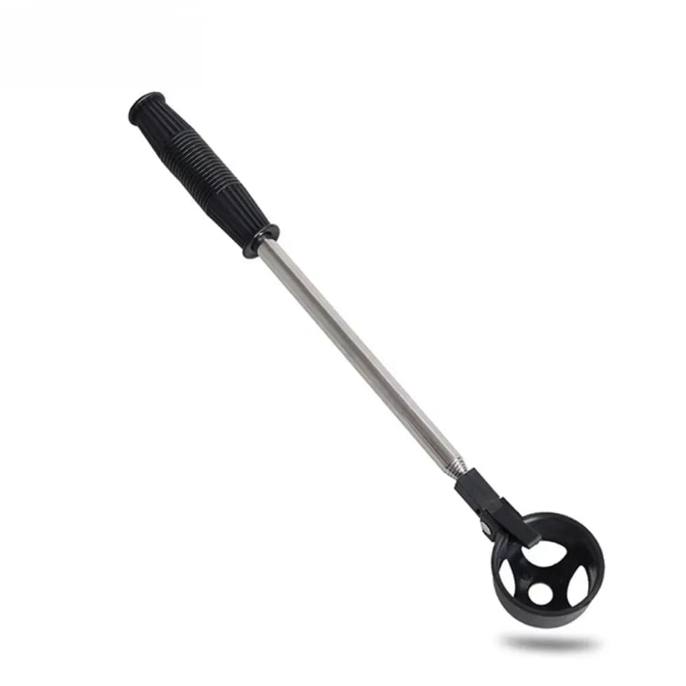 Extendable Telescopic Golf Ball Retriever Automatic Locking Non-Slip Handle Portable Golf Ball Picker Rounded Head 8 Sections