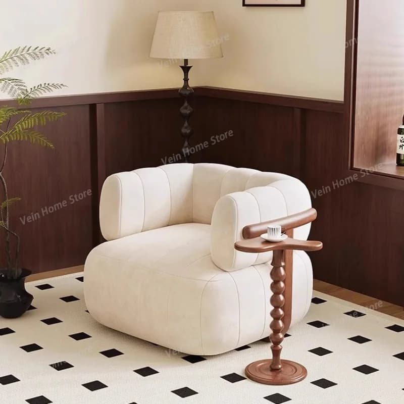 Comfortable Pedicure Living Room Chairs Sofa Arm Gaming Beach Throne Chairs Modern Lazy Outdoor Wooden Fauteuil Home Furniture