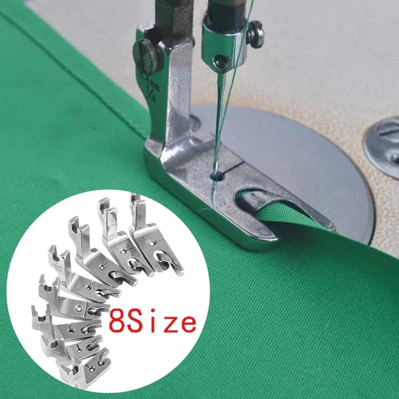 Accessori per macchine da cucire domestiche industriali ad ago singolo Piedino Kit piedi per orlo Pezzi di ricambio per Brother Singer Janome