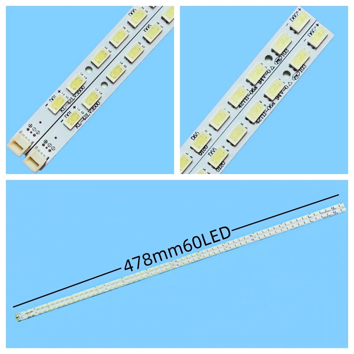 Striscia di retroilluminazione a LED 42T11-06a 74.42T13.001-0-CS1 Per LE42X100C LE42K11 42LV3400 42LV3500 42LV3550 42LV3551 42LV3700 42LV5500
