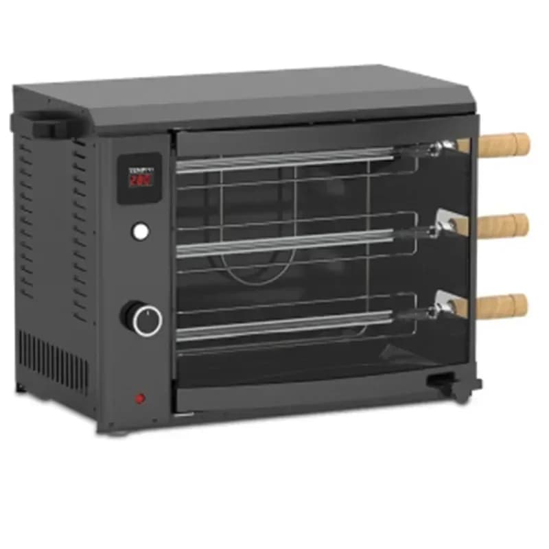 Griglia elettrica domestica Griglia per pollo con rotazione automatica portatile da esterno Griglia per forno da cucina speciale