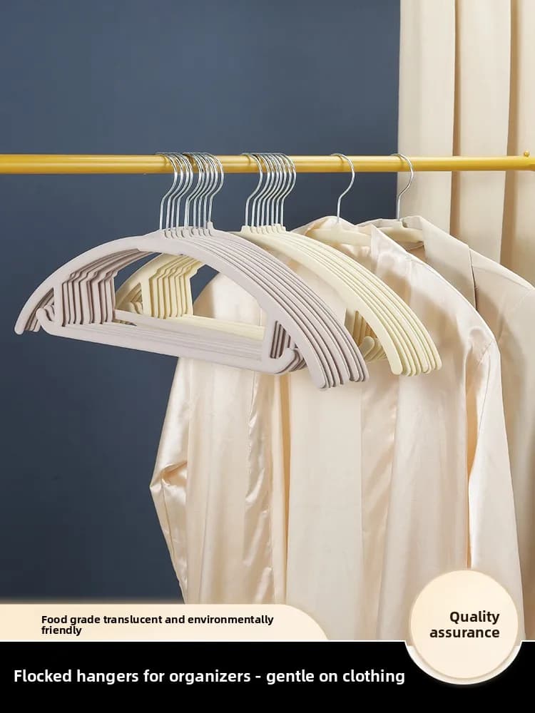 New clothes hanger Recommended for Home Use, Anti-slip, Reinforced, Round, for Clothes, Drying and Organization