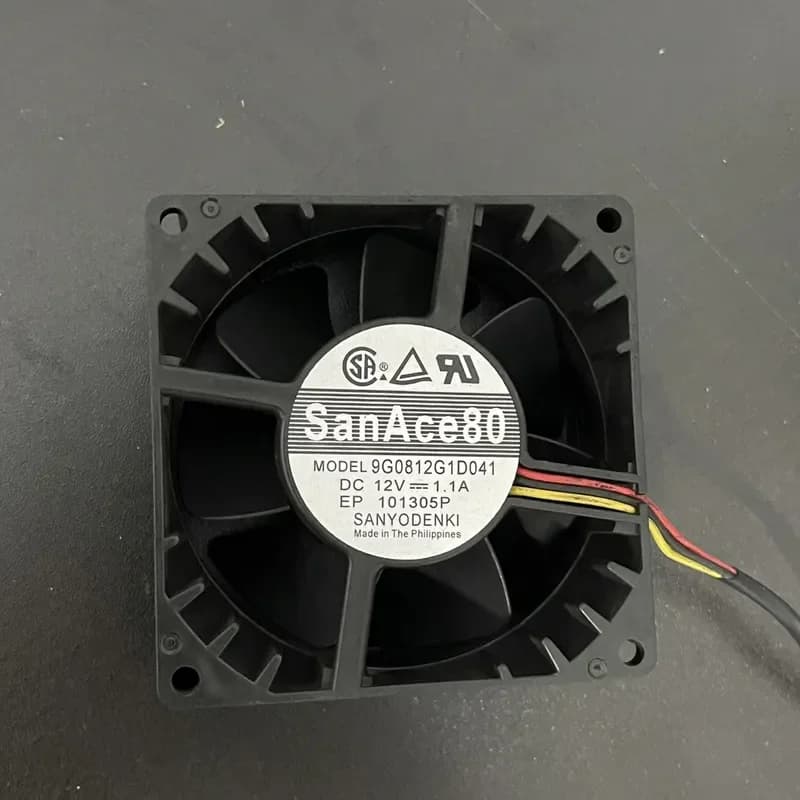 9G0812FG1D041 9G0812G102 for SANYO 8038 DC12V High Airflow Blower Fan Original Japan Made