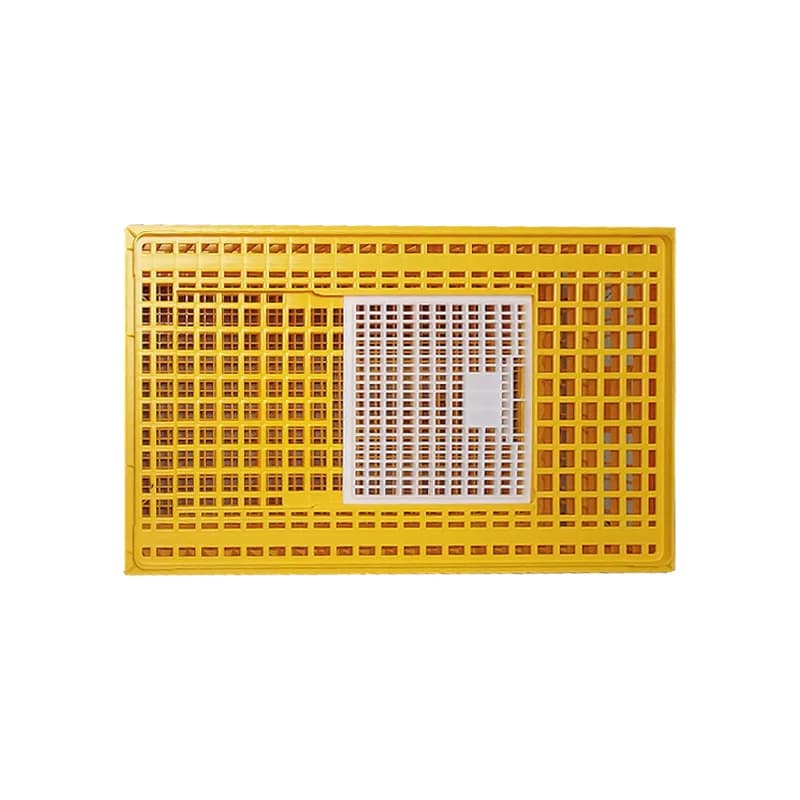 Plastic Transport Cage 1m Long, Poultry Chicken Crate, Heavy Duty Duck and Egg Chicken Farming Box, Durable Pet Carrier