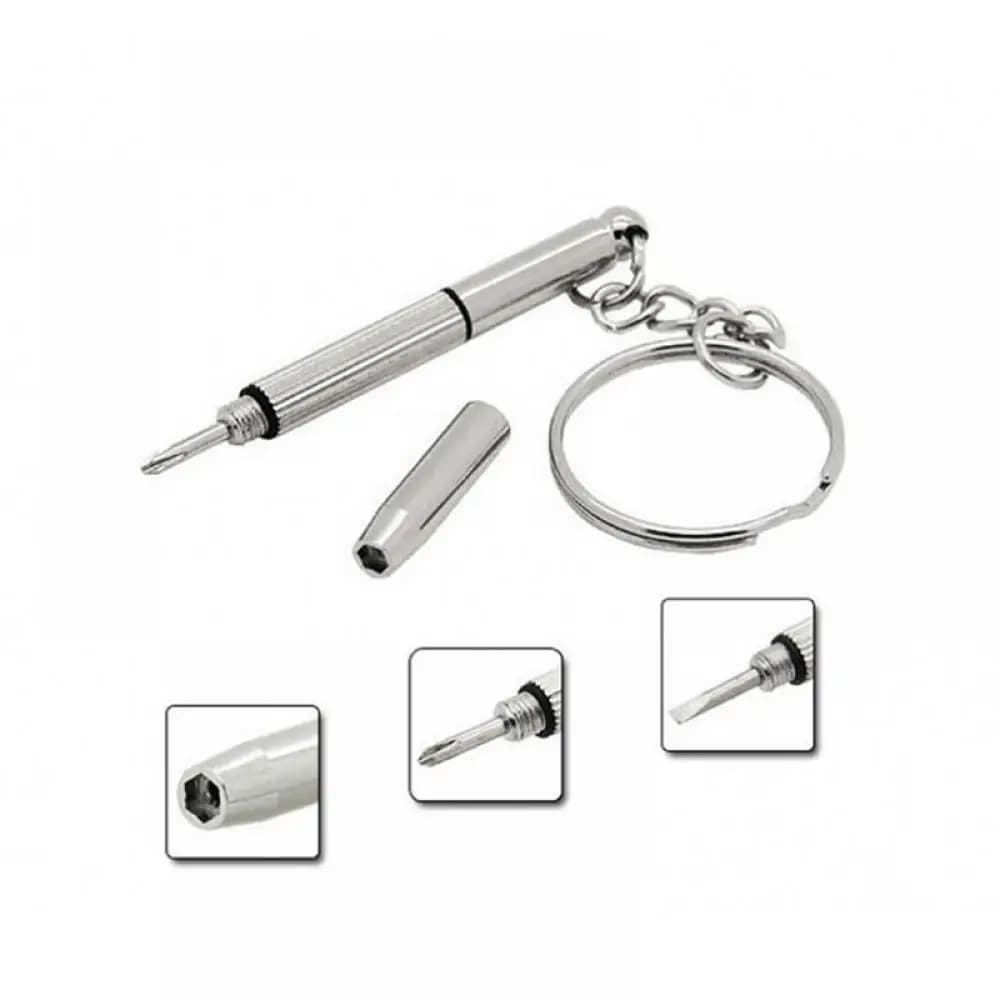 Portable Screwdriver 3 in 1 Sunglasses Repair Watches Screwdriver Set Mini Screwdriver Stainless Steel Screwdriver Manual Tools