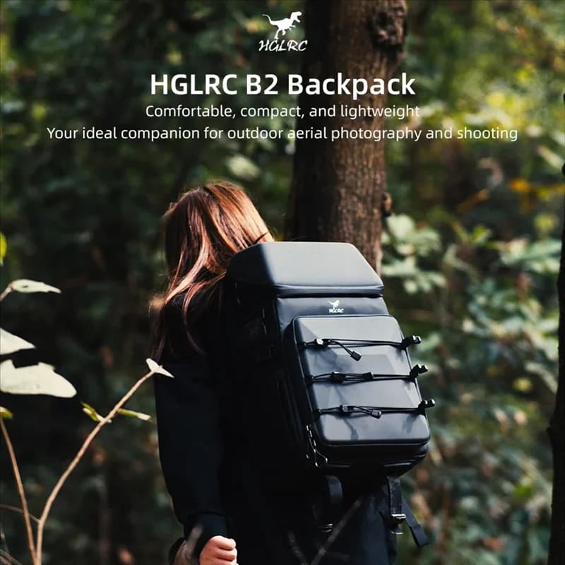 Zaino HGLRC B2 per Drone e Fotocamera - 47X29X23cm, Volume 14.5L
