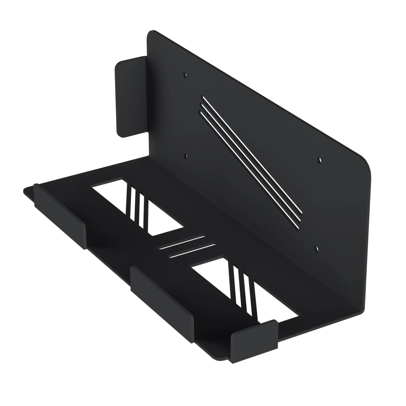 Supporto da parete stabile in metallo per console Playstation 5 (disco e digitale), accessori PS5, salvaspazio, facile da installare P5226