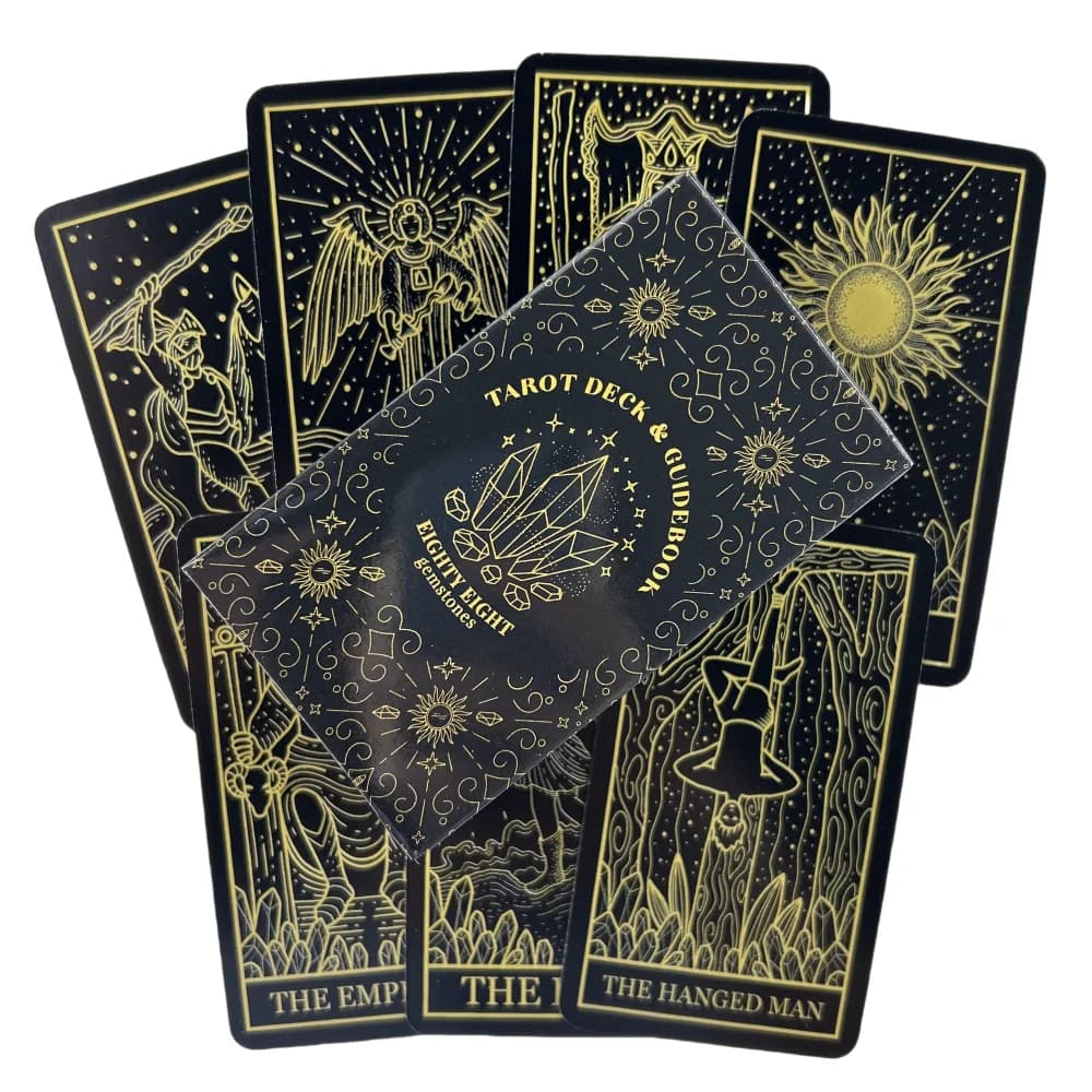 Ottanta otto giochi Mazzo di carte dei tarocchi Oracle Edizione di divinazione inglese Borad Giocando a giochi