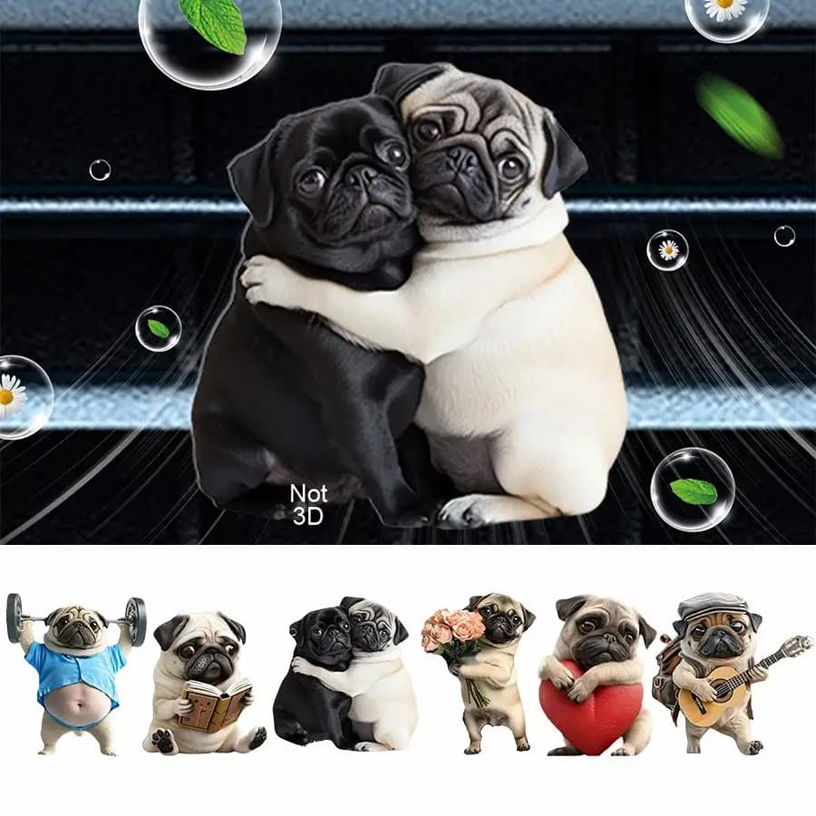 Cute Dog Deodorant Diffuser Shoe Extrusion Extrusion Perfume Clips Auto Air Decoration Clips Interior Diffuser Arom I2N2