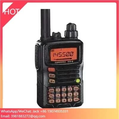 Ricetrasmettitore radioamatoriale FM dual-band YEASU VX-6R 140-174/420-470 MHz per comunicazioni bidirezionali, walkie-talkie generale all'ingrosso