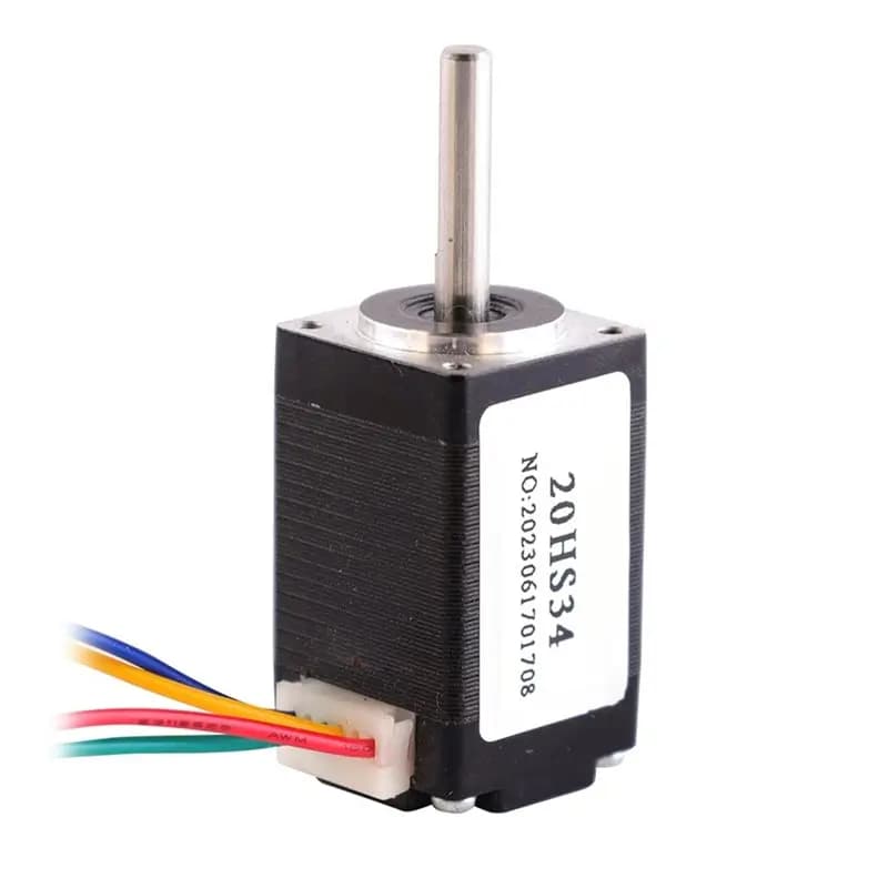 EYFL-High Torque Stepper Motor For CNC 3D Printer For 20HS34 Series Motor 21Mn.M 34Mm 0.8A 1.8 Degree 21Mn.M = =