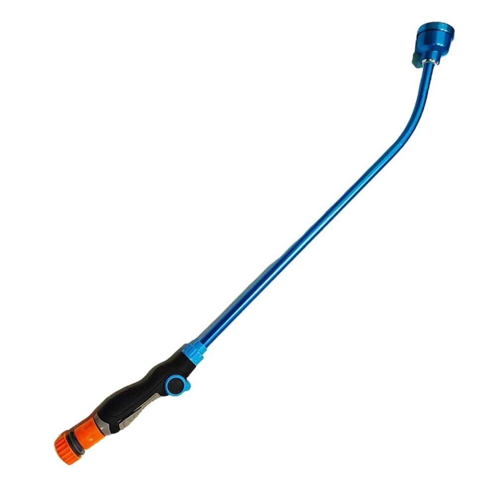 Ugello per tubo da giardino staccabile in alluminio con 400/1000 fori e impugnatura antiscivolo per un'irrigazione efficace di arbusti e aiuole