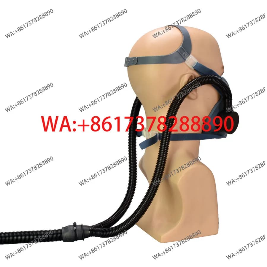 Semimaschera, speciale per verniciatura con gas chimici, protezione antincendio, formaldeide, filtro N95 per avvelenamento da polveri industriali, maschera antigas completa