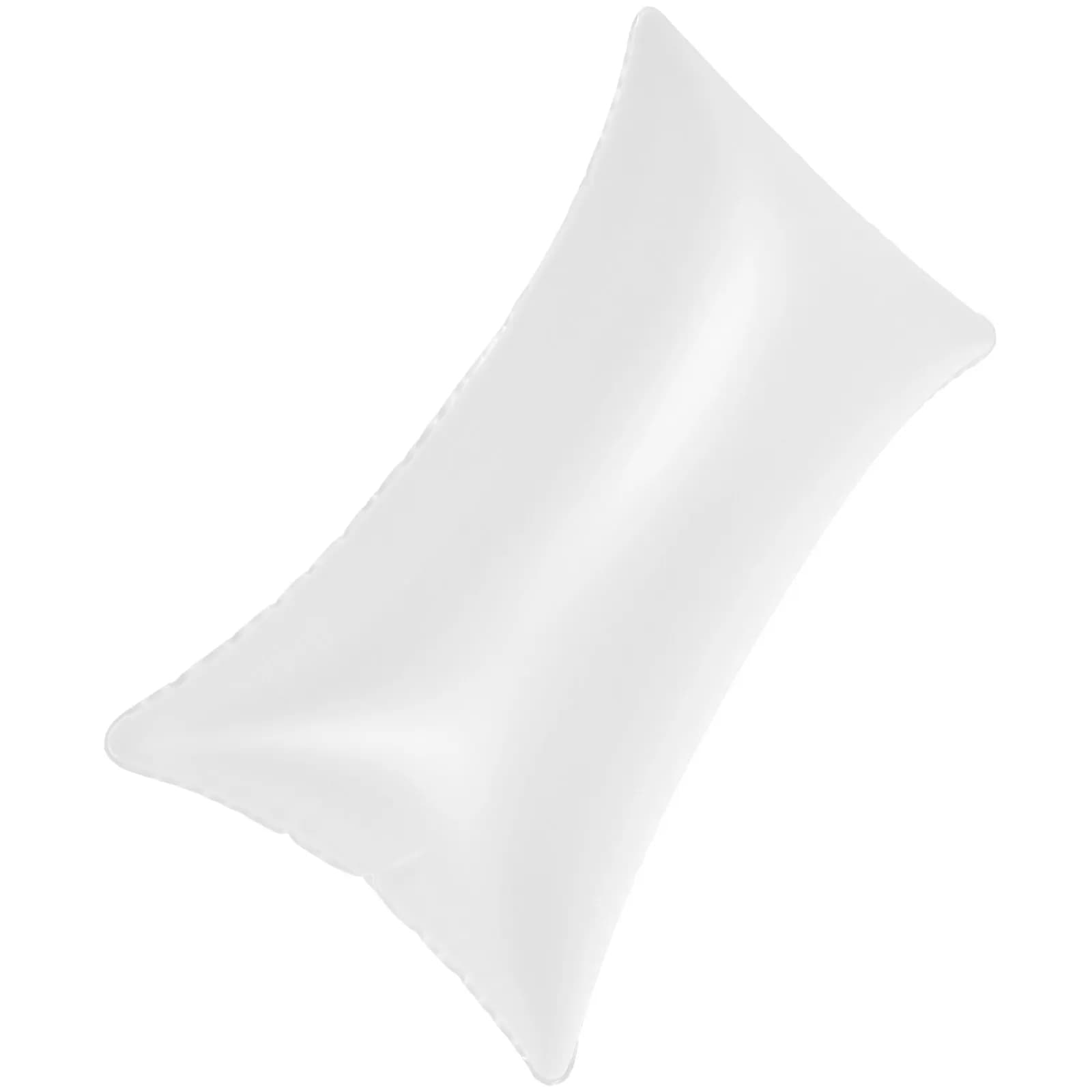 Cuscino Gonfiabile Portatile Leggero Ergonomico in PVC per Auto, Viaggi, Campeggio, Ufficio, Supporto Lombare, Giardino, Patio