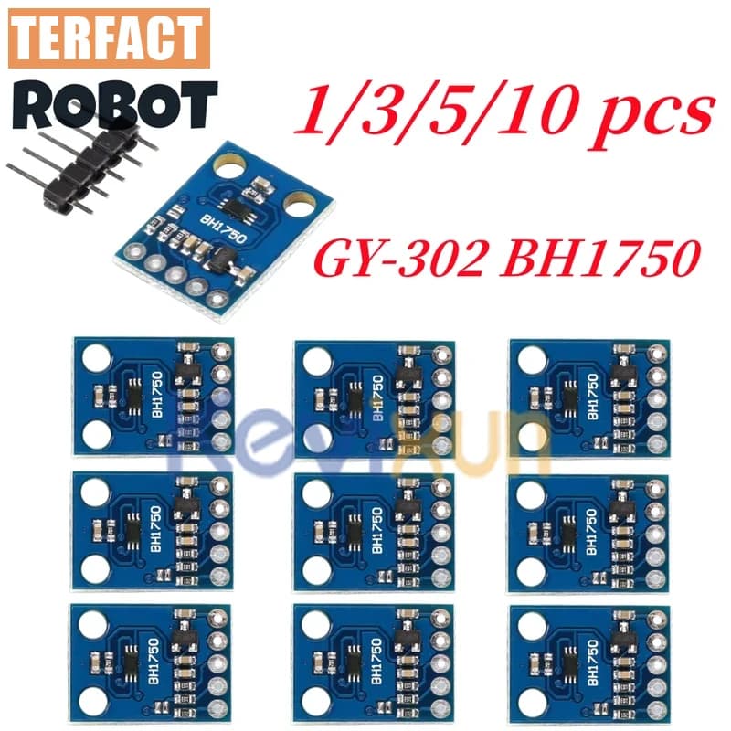 10 pz/1 pz GY-302 BH1750 BH1750FVI Light Intensity Lighting Module Digital Optical Intensity Lighting Sensor for Arduino