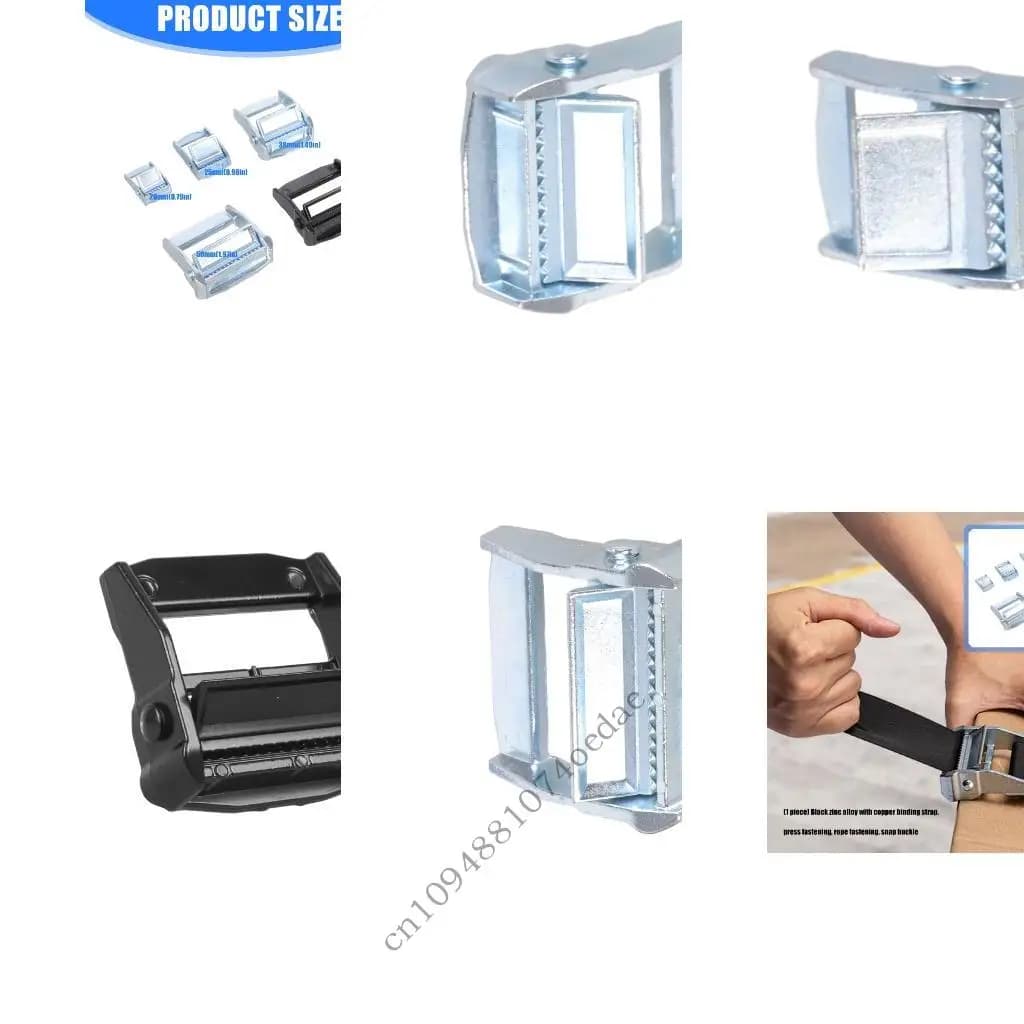 Tenditore per tessitura Chiusura a pressione tipo marino con chiusura a fibbia antiruggine con struttura in lega zinco