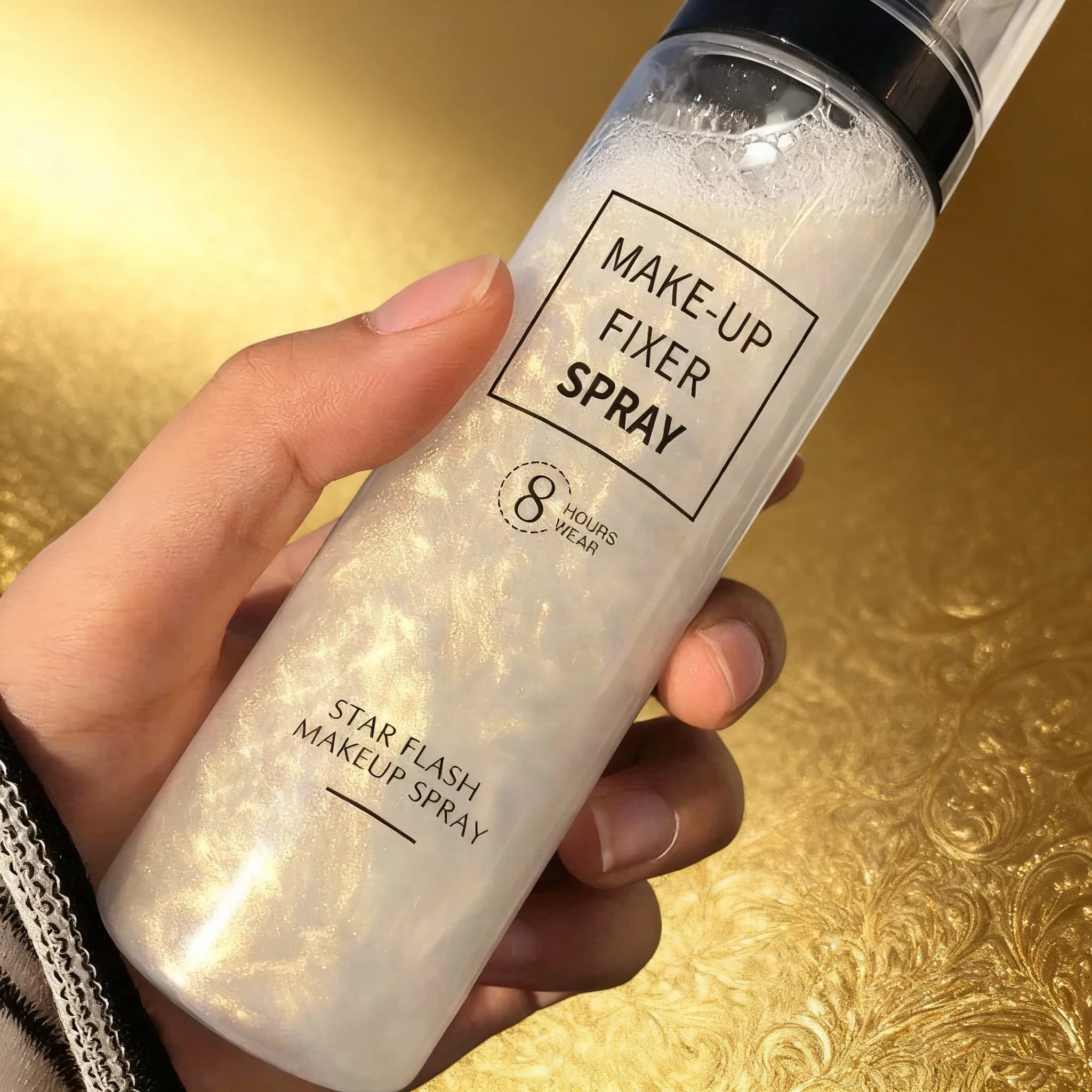 100ml Makeup Setting Spray Makeup Fixer Spray Waterproof Sweatproof Oil Control Hydrating Setting Spray for Fresh Makeup Finish