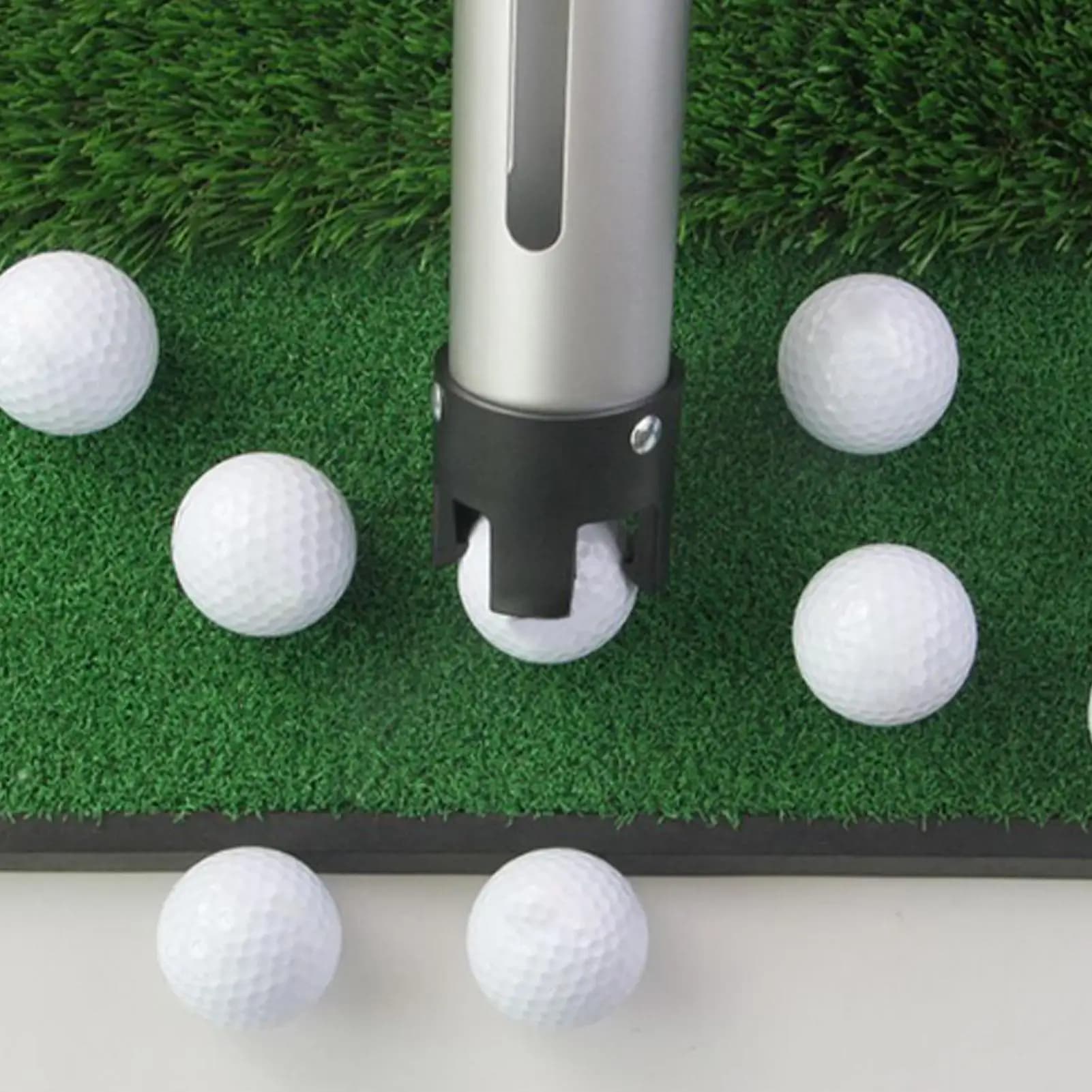 Raccoglitore di Palline da Golf in Lega di Alluminio, Grande Capacità, Asta Retrattile per Uomini e Donne, Collezionisti, Club all'Aperto