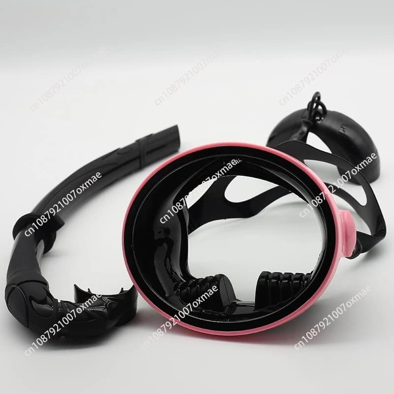 High-definition full-fledged diving glasses with large frame for fishing and hunting, snorkeling mirror, oval underwater mask in glass