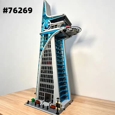 Set di blocchi da costruzione modulari Battle Tower compatibili con le particelle Lego, adatti come regali di Natale 76269
