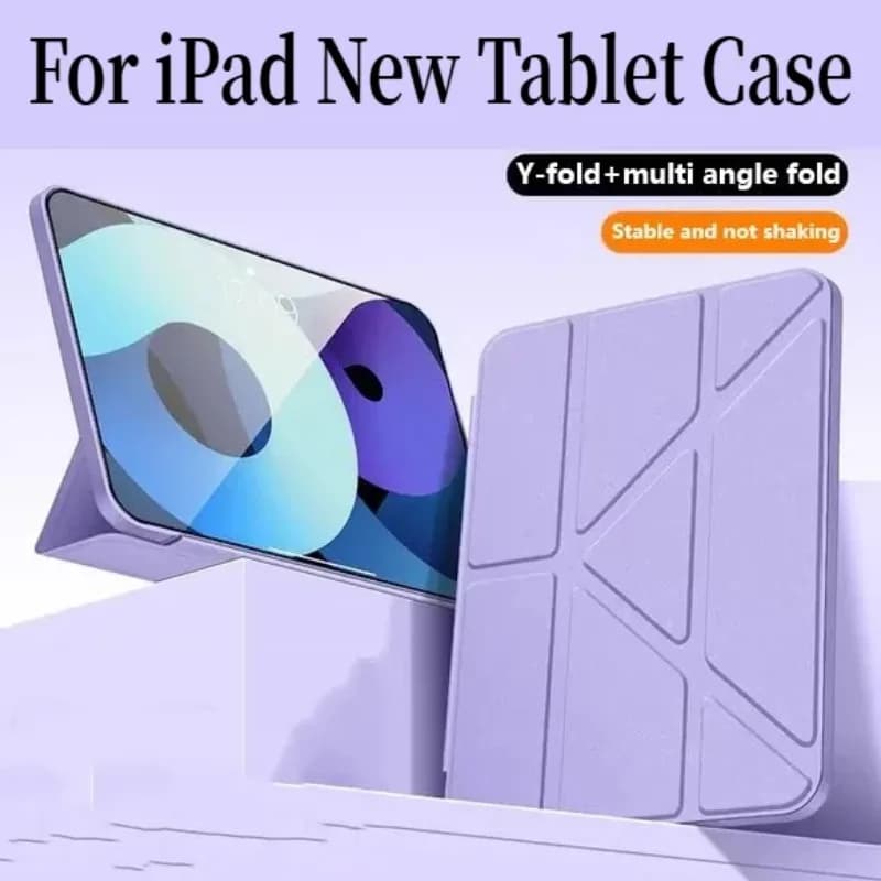 Custodia Flip in pelle Y-Fold per IPad Mini 6 7 A17 Pro 11 M4 IPad A16 Air 11 M2 M3 per Air 2 3 4 5 6 7 8 9 10 11 Custodia per tablet di sesta generazione