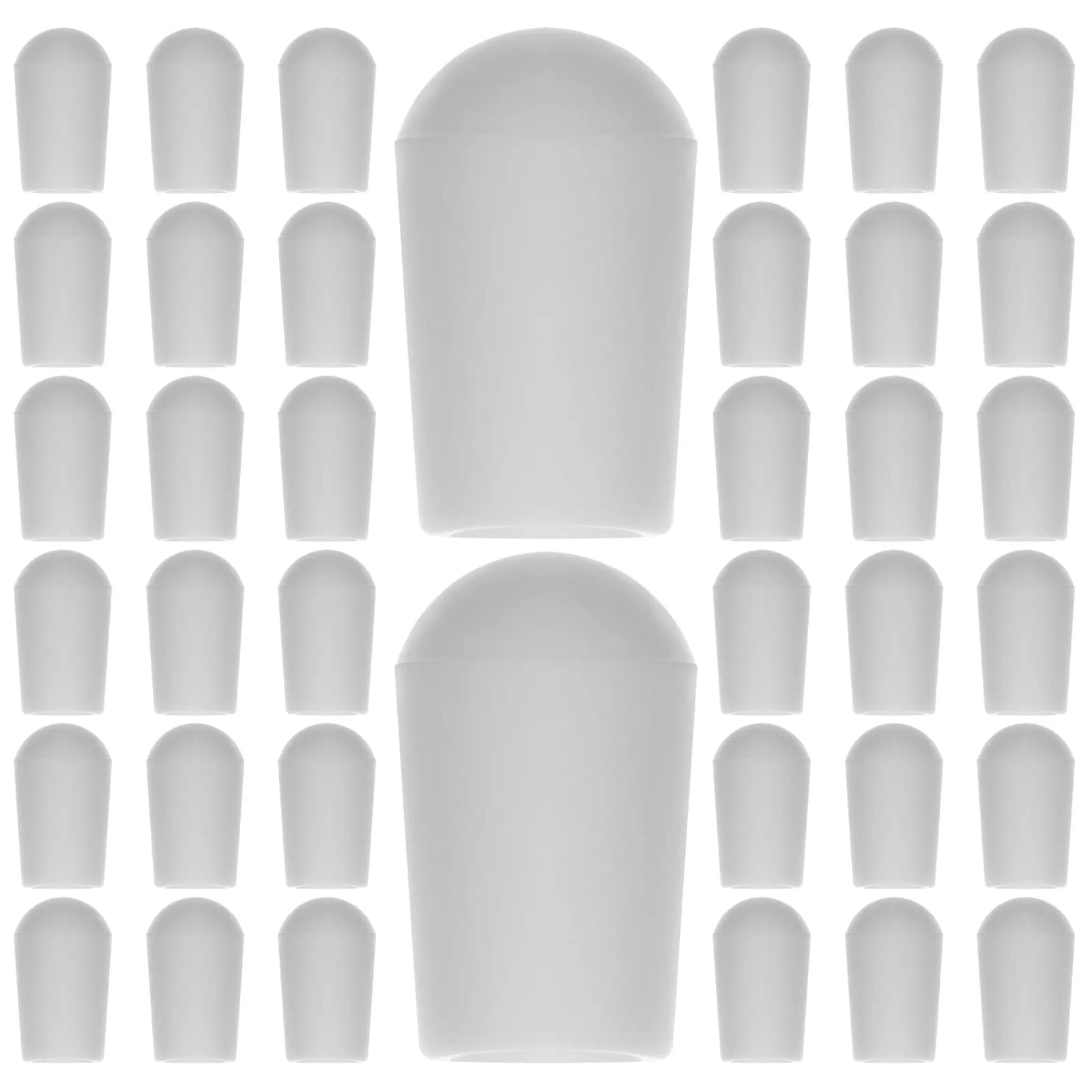 100 Pieces Protective Mats for Hanging Hooks, Easy to Install, Rounded Corners, for Laundry Hooks