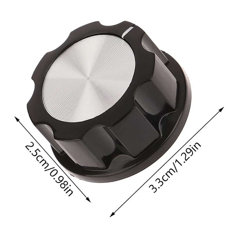 New【1PC For Air Fryer Accessories KL50-G3 Timer Switch Knob Button D Type Timer Semi-circular Shaft Switch Pressure Cooker】