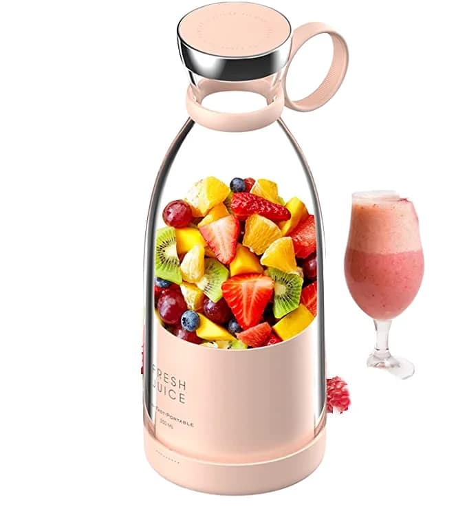 420 ml portable electric smoothie mixer and mini travel juicer mixer USB power source for busy lifestyle moving