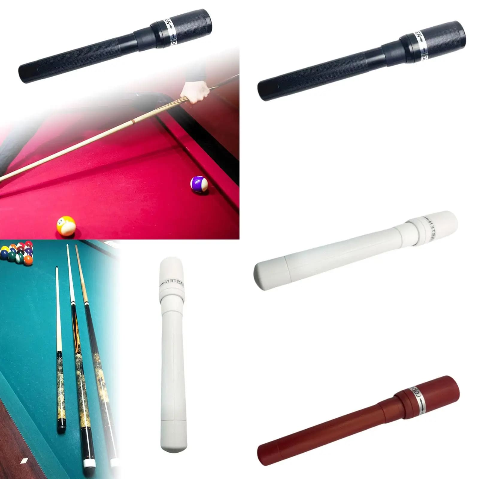 Prolunga Universale per Stecca da Biliardo da 30,2 cm, Manicotto di Estensione per Manutenzione Stecche