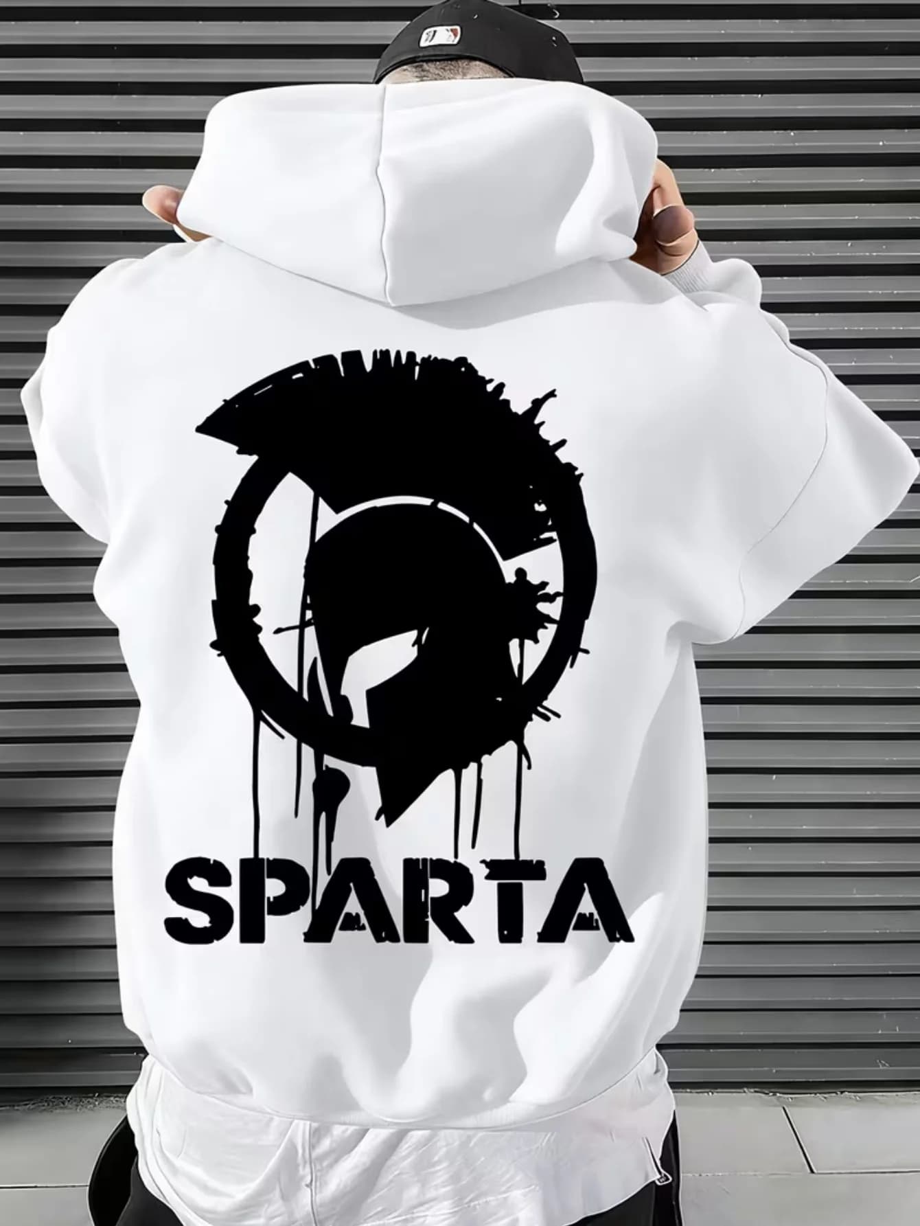 Spartan Helmet Printed Premium Hoodies Mens Spring Autumn Winter Long Sleeve Coats Fashion Casual Clothing
