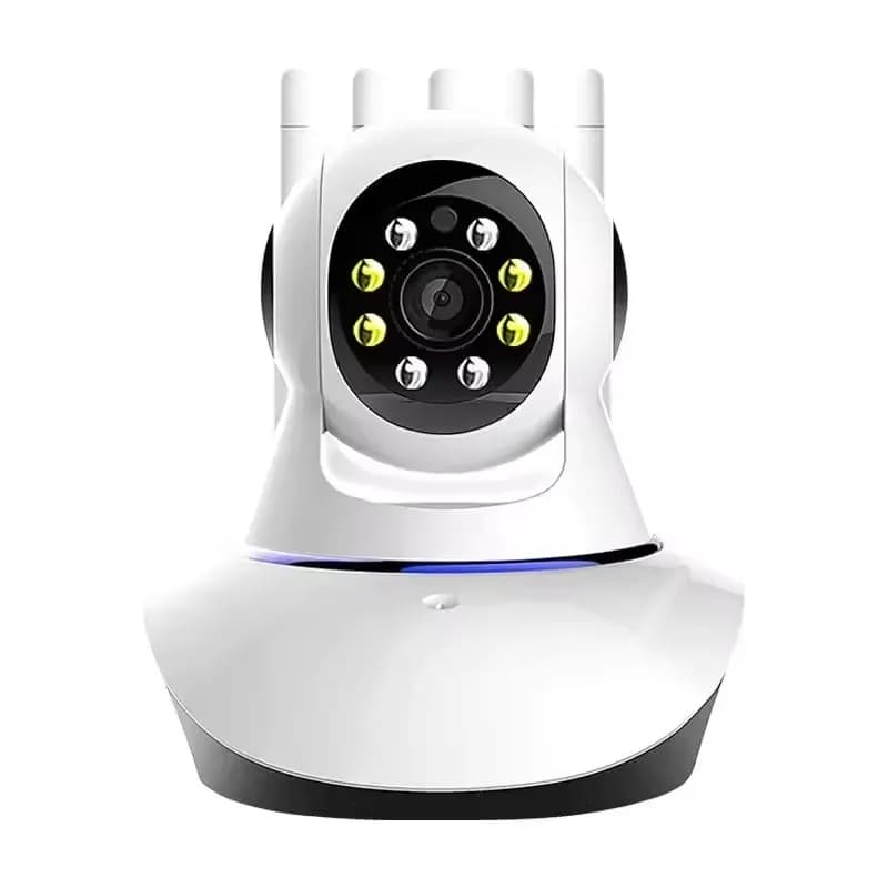 Telecamera IP Wireless 1080P Pan-Tilt con Audio Bidirezionale GTQ 2.4G WIFI per Sicurezza Domestica e Monitoraggio Bambini