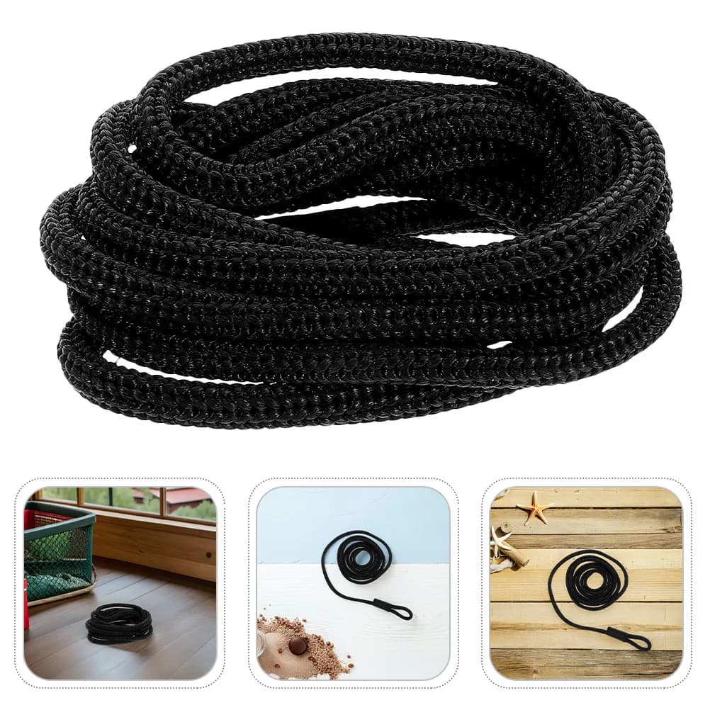 2Pcs Smooth Handling Marine Boat Rope 1.5m Heavy Duty Yacht Dock Line for Ball Bumpers Mooring Fending Accessories Dock Safety