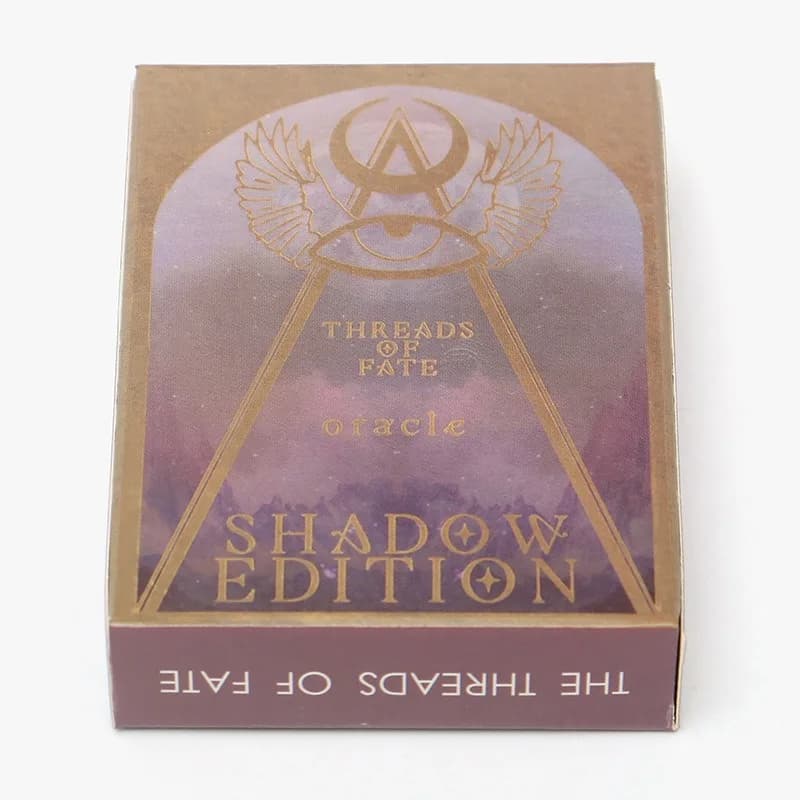 Threads of Fate Shadow Edition Oracle Cards English A 55 Oracle deck divinazione intrattenimento giochi da tavolo tarocchi carte da gioco
