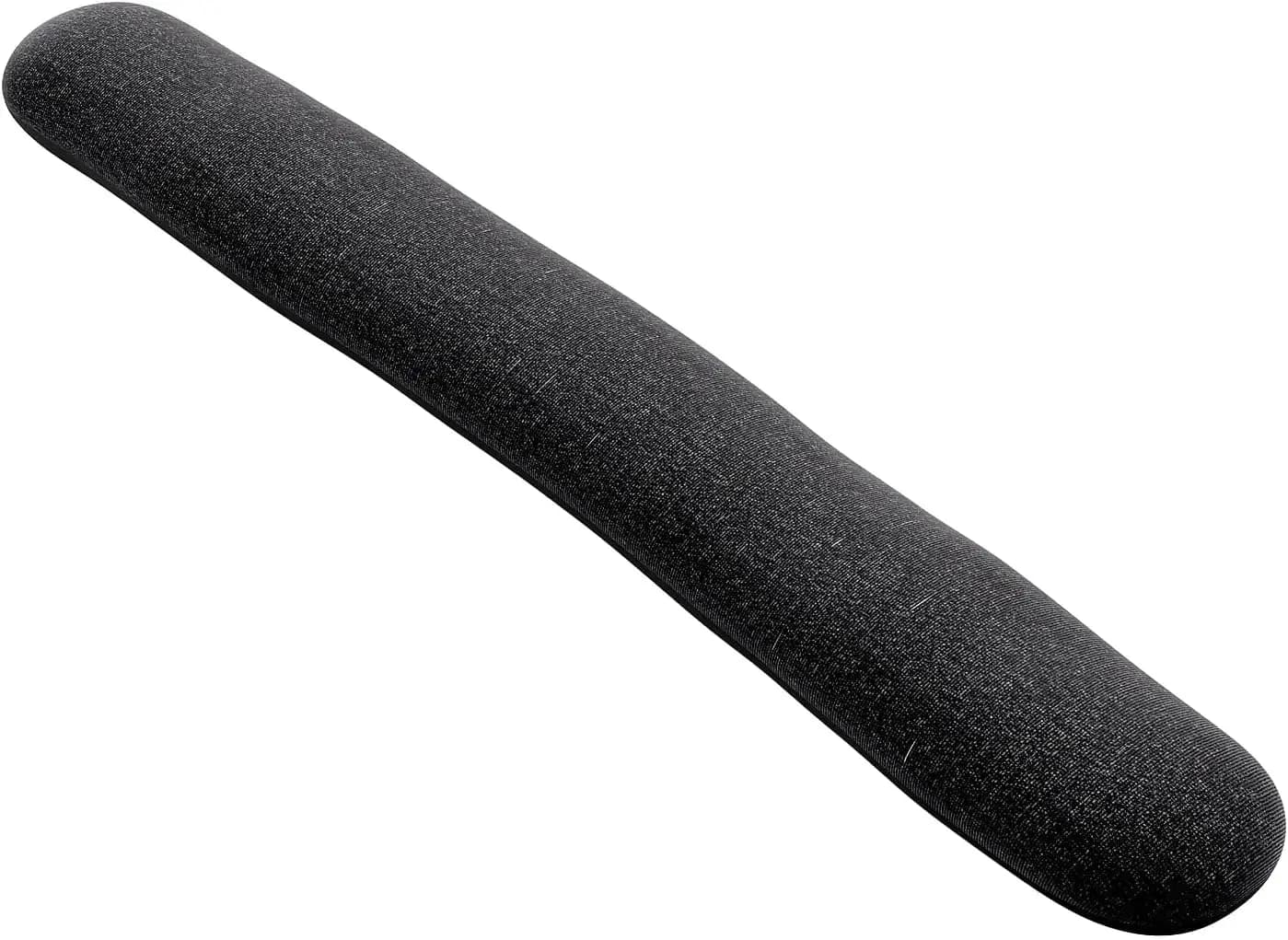 Poggiapolsi Ergonomico con Perline per Tastiera, Cuscino di Supporto Antiscivolo per una Comoda Digitazione, Design Resistente, Nero/Grigio