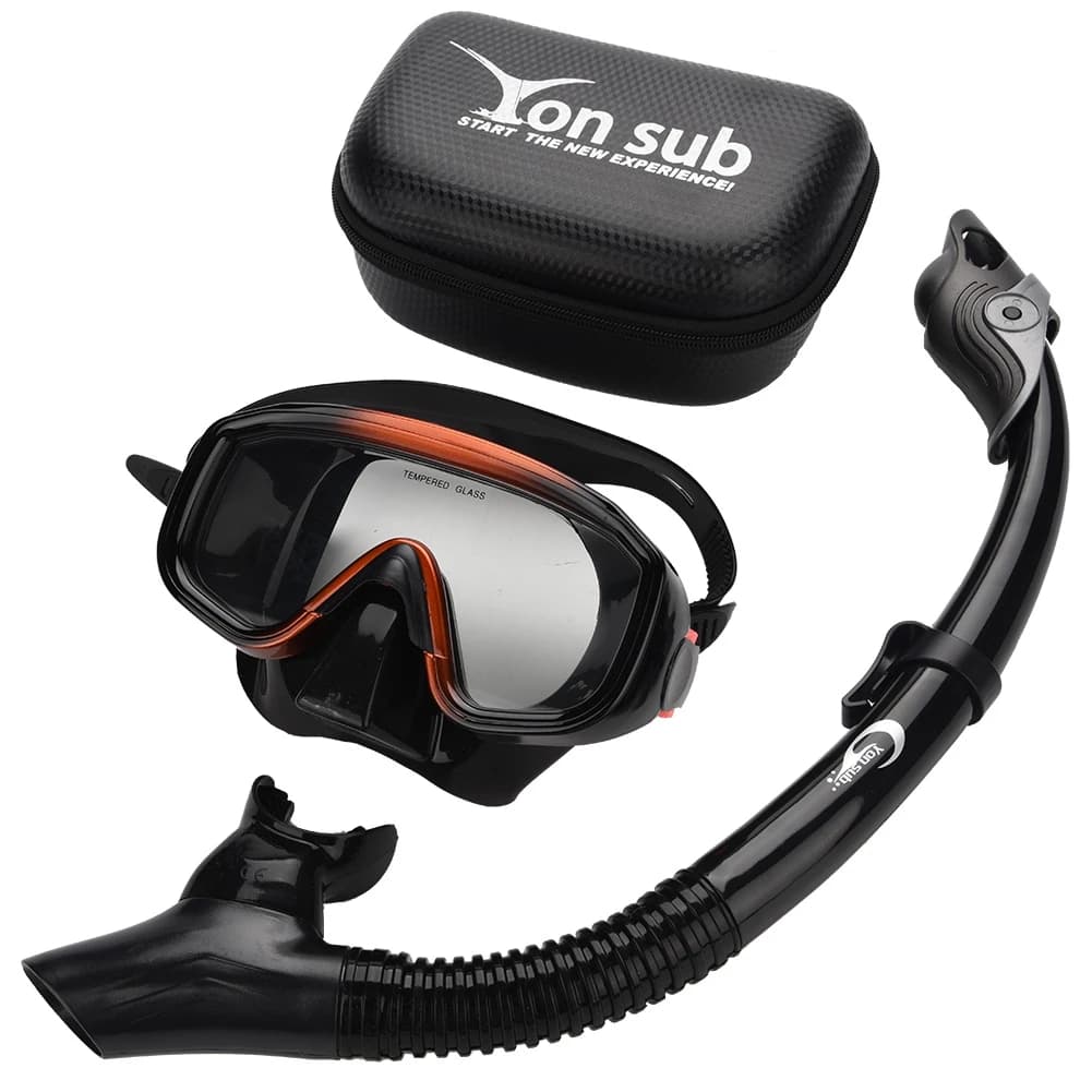 Snorkel diving mask for adults YonSub Snorkeling Scuba Underwater Swimming Glasses Snorkeling Set