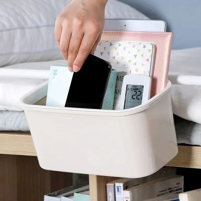 Large Capacity Home Bedside Hanging Basket Shelf Crib Storage Baby Diaper Bag Fence Table Box Baby Bedside Hanging Basket Hot
