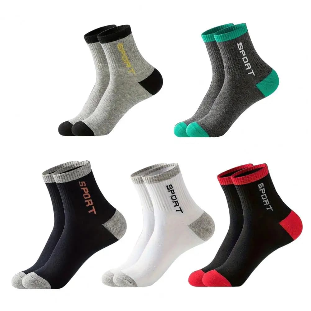 High Quality New Men Outdoor Sports Basketball Socks Men Cycling Socks Compression Cotton Bottom Men's Socks For Hiking