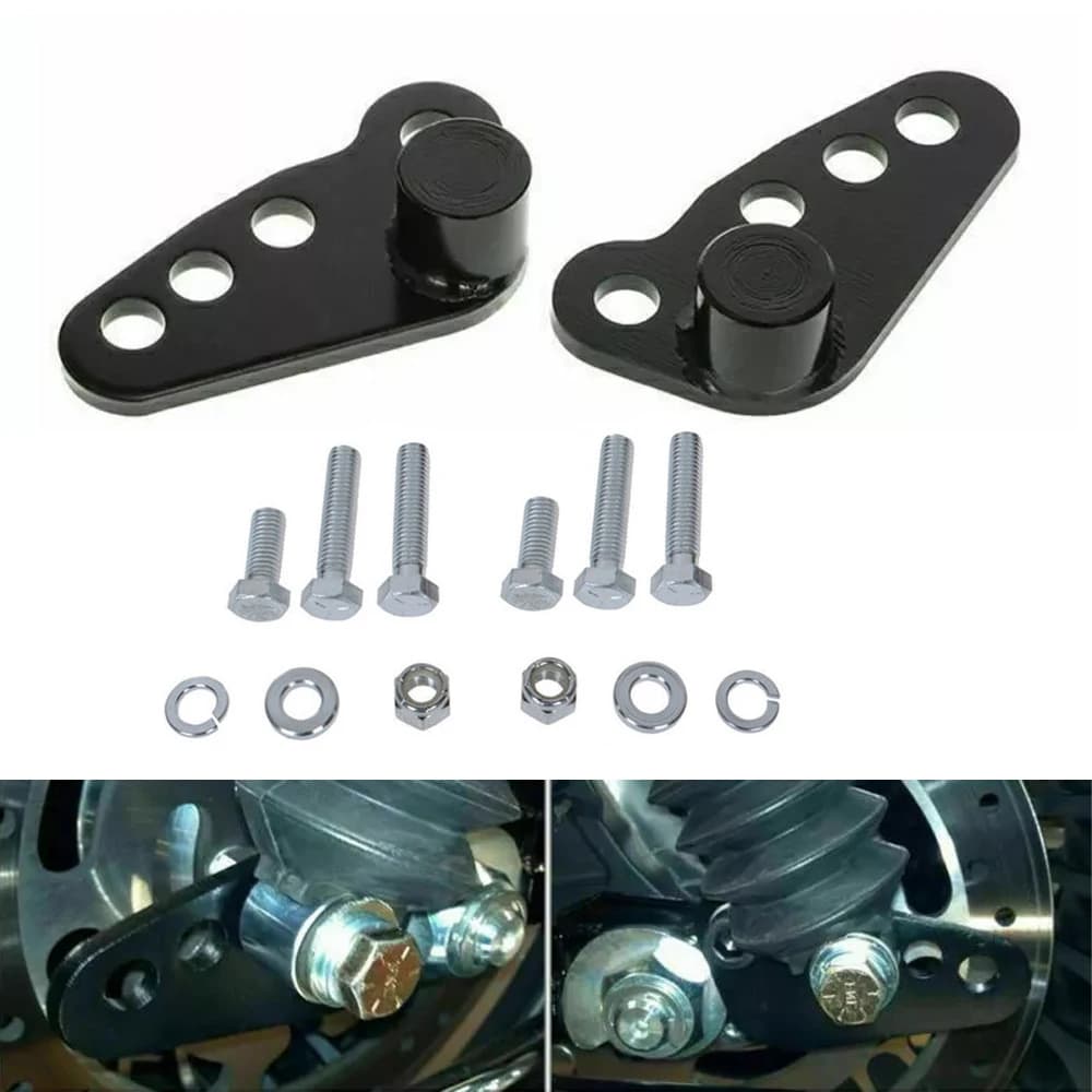 Moto 1 "-3" Kit di abbassamento Slam posteriore regolabile per Harley Touring Street Electra Glide Road King modelli Ultra classici 02-15