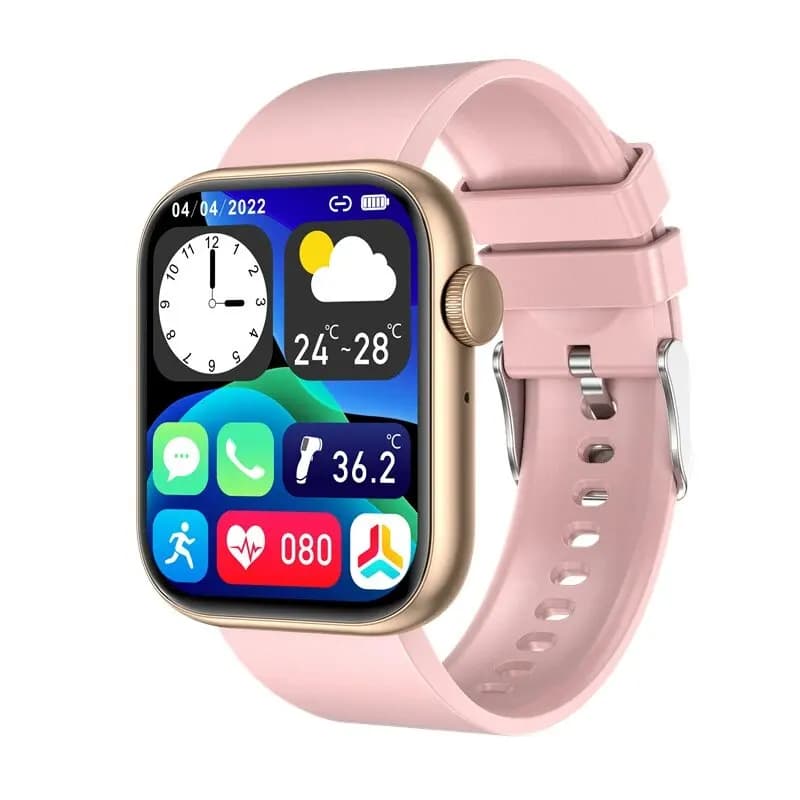 Smartwatch for Women with Full Touch Screen, Bluetooth Calls, Waterproof, Sports Watch, Fitness Tracker, Women's Smartwatch