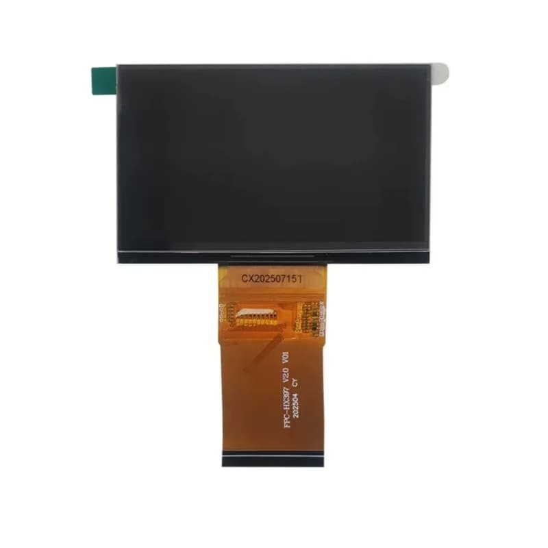 4 Inch For Cable FPC-HX397 V2.0 V01 LCD Screen Polarized Insulating Glass Projector Accessories