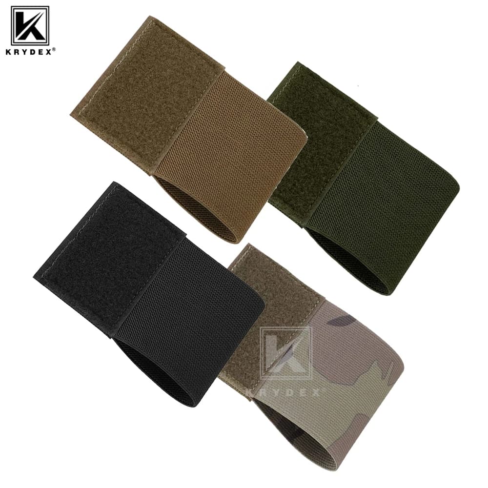 KRYDEX Custodia elastica stile Spiritus 2 "* 3" Gancio e anello Supporto di archiviazione sicuro per piastra laccio emostatico Carrier Chest Rig