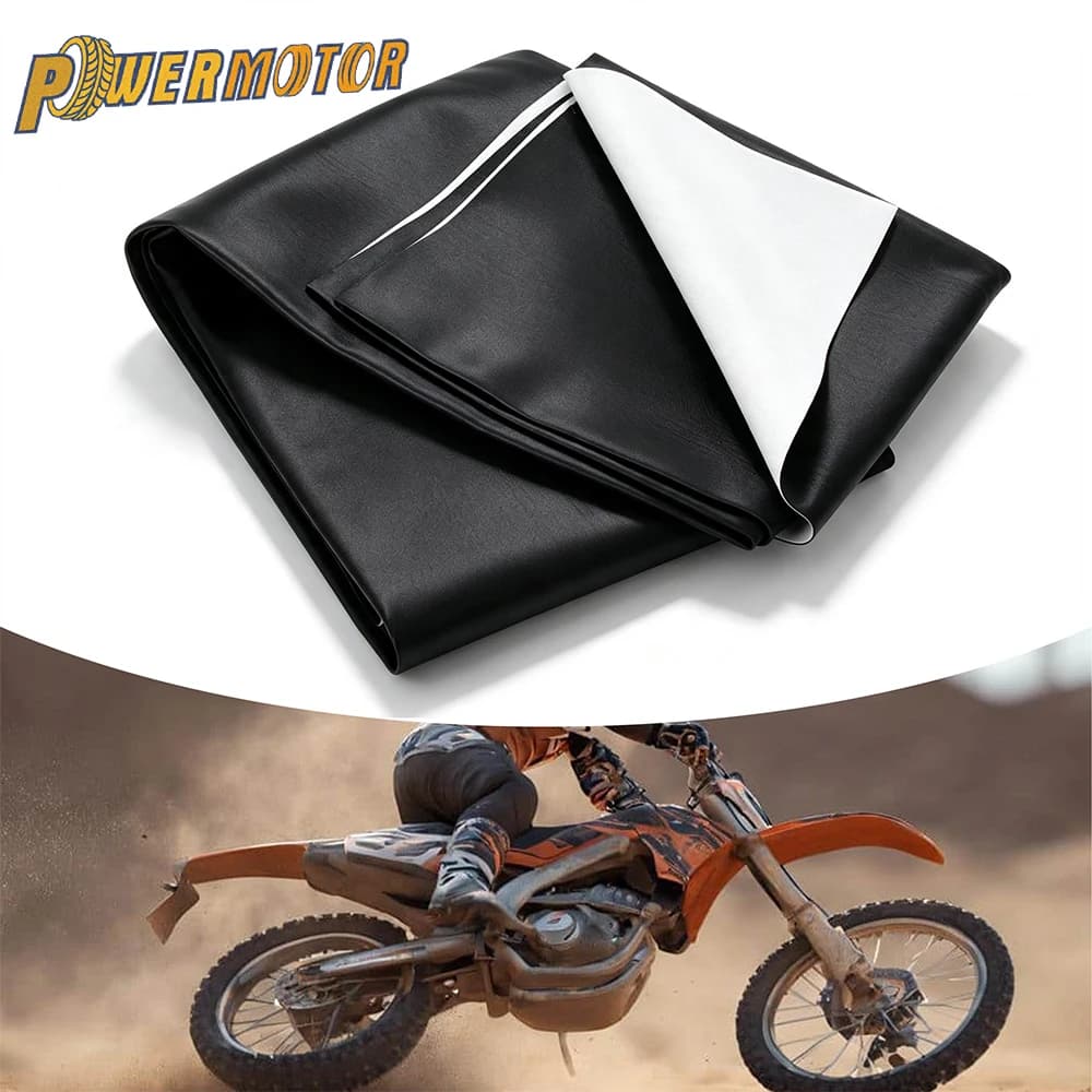 Motorcycle Universal Seat Cover 80*100cm Waterproof Leather Cushion Cover For Honda KTM Yamaha Dirt Pit Bike Moto Accessories